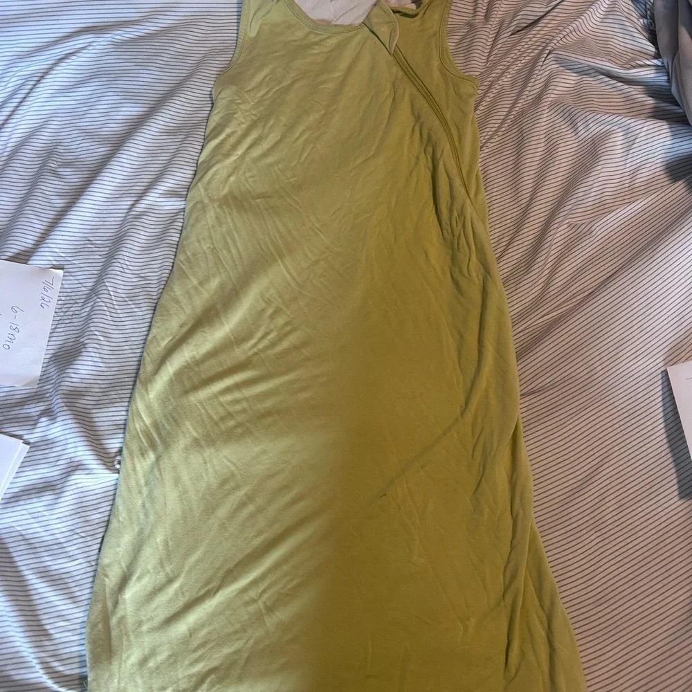 Kyte BABY Olive Green Sleeveless Sleep Sack